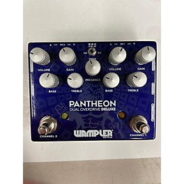 Used Wampler Pantheon Dual Overdrive Deluxe Effect Pedal