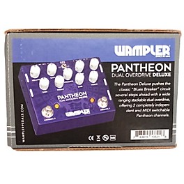 Used Wampler Pantheon Dual Overdrive Effect Pedal