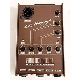 Used LR Baggs Para Acoustic DI Direct Box Pre With EQ Direct Box