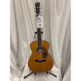 Used Fender Paramount PO-220E Orchestra Nat Acoustic Guitar