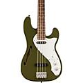 Squier Paranormal Precision Bass Thinline SJ - Laurel Fingerboard, Olive