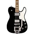 Squier Paranormal Troublemaker Telecaster Deluxe Electric Guitar With Bigsby Vibrato - Black