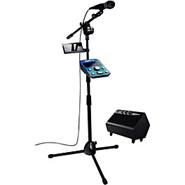Blemished Singtrix Party Bundle Karaoke System With Mic, Mic Stand, FX Module and Speaker