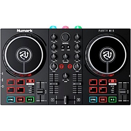 Open Box Numark Party Mix II DJ Controller With Built-In Light Show