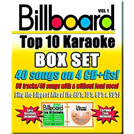 Sybersound Party Tyme Karaoke - Billboard Box Set 1