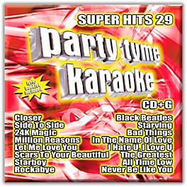Sybersound Party Tyme Karaoke - SUPER HITS 29