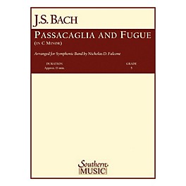 Southern Passacaglia and Fugue in C Minor (with Oversized Score) Concert Band Level 5 Arranged by Nicholas Falcone