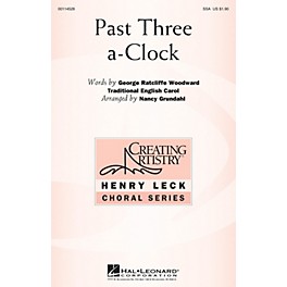 Hal Leonard Past Three a-Clock SSA arranged by Nancy Grundahl