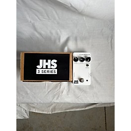 Used JHS Pedals Pedals 3 Series Compressor Effects Pedal White Effect Pedal