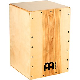 MEINL Percussion Snarecraft Series Cajon with Heart Ash Frontplate