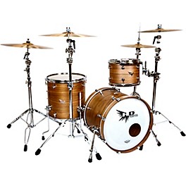 Hendrix Drums Perfect Ply Series Walnut 3-Piece Shell Pack, Fusion Sizes Satin