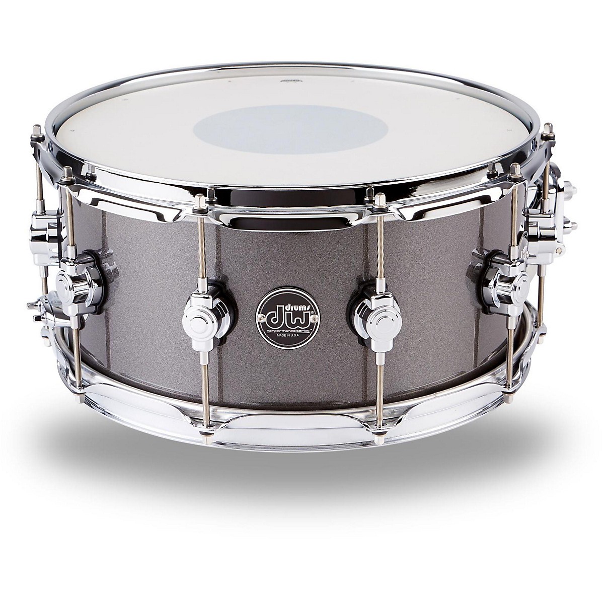 DW Performance Series Snare Drum 14 x 6.5 in. Gun Metal Metallic