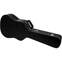 AW 41 Acoustic Dreadnought Guitar Hard Case Wooden Hard Shell Carrying Case with Lock Latch Key Black