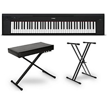Yamaha Piaggero NP-35 76-Key Portable Keyboard Essentials Bundle