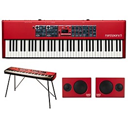Nord Piano 5 76 with Nord Monitors and Stand EX