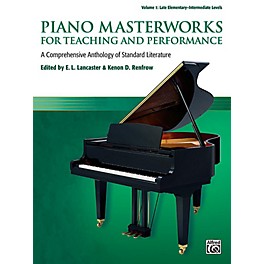 Alfred Piano Masterworks for Teaching and Performance, Volume 1 - Late Elementary / Intermediate