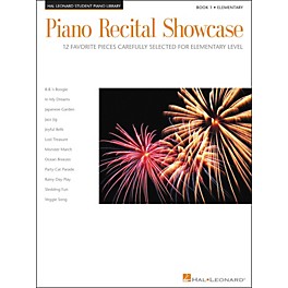 Hal Leonard Piano Recital Showcase Book 1 Elementary Hal Leonard Student Piano Library