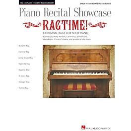 Hal Leonard Piano Recital Showcase: Ragtime! Piano Library Series Book by Various (Level Early Inter)