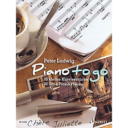 Schott Piano to Go (20 Little Piano Pieces) Schott Series Softcover Composed by Peter Ludwig