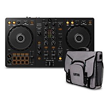 Pioneer DJ Pioneer DJ DDJ-FLX4 and Gator G-Club Messenger Bag Bundle