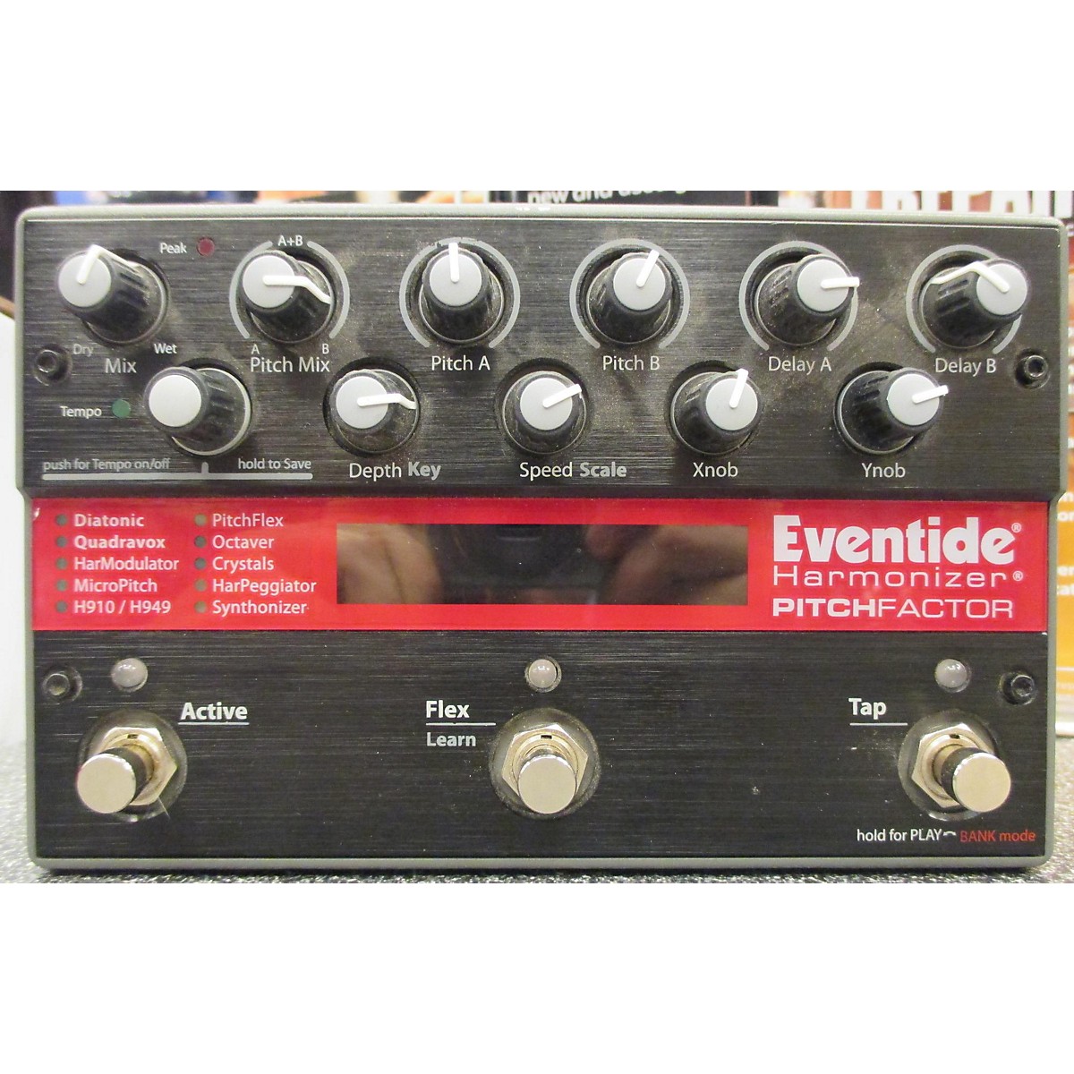 Used Eventide Pitch Factor Harmonizer Effect Pedal Guitar Center