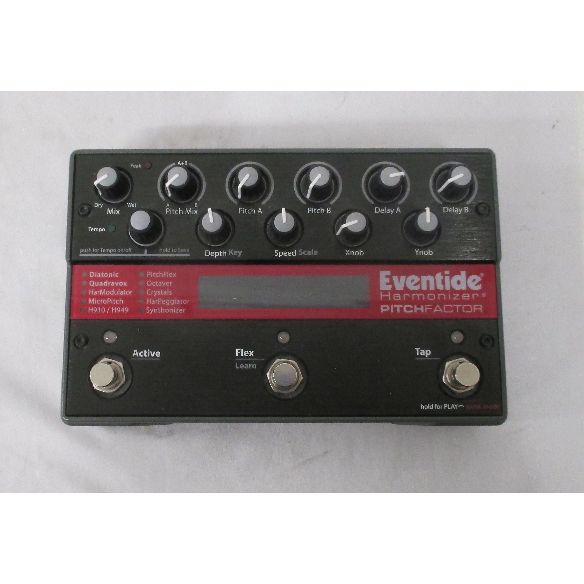 Used Eventide Pitch Factor Harmonizer Effect Pedal Guitar Center
