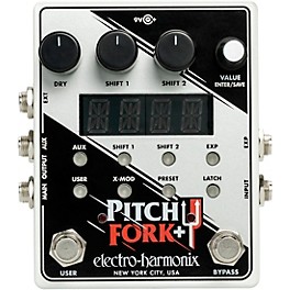 Open Box Electro-Harmonix Pitch Fork+ Polyphonic Pitch-Shifter Effects Pedal