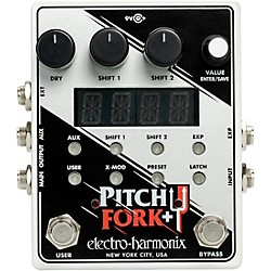 Pitch Fork+ Polyphonic Pitch-Shifter Effects Pedal White