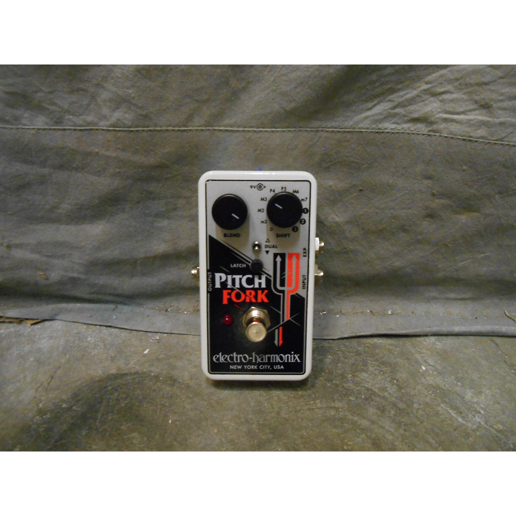 Used ElectroHarmonix Pitch Fork Polyphonic Pitch Shifting Effect Pedal