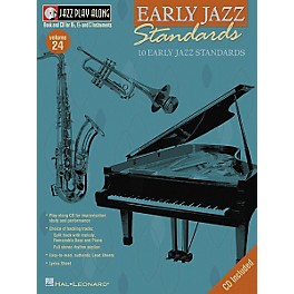 Hal Leonard Play Along Early Jazz Standards (Book/CD)