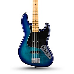 Player II Jazz Bass Plus Top Limited-Edition Bass Guitar Blue Burst