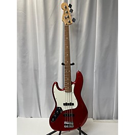 Used Fender Player Jazz Bass Left Handed Electric Bass Guitar