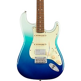 Blemished Fender Player Plus Stratocaster HSS Pau Ferro Fingerboard Electric Guitar Level 2 Belair Blue 197881056896