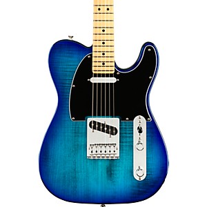 Fender Player Telecaster Plus Top Maple Fingerboard Limited-Edition Electric Guitar Blue Burst 
