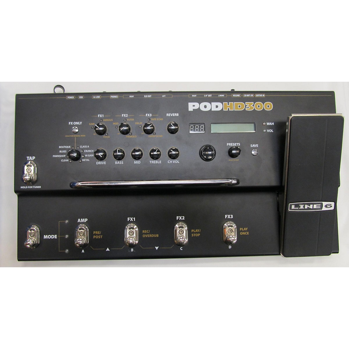 Used Line 6 Pod HD300 Amp Modeler Effect Processor Guitar Center Used Line 6 Pod HD300 Amp Modeler Effect Processor Guitar Center