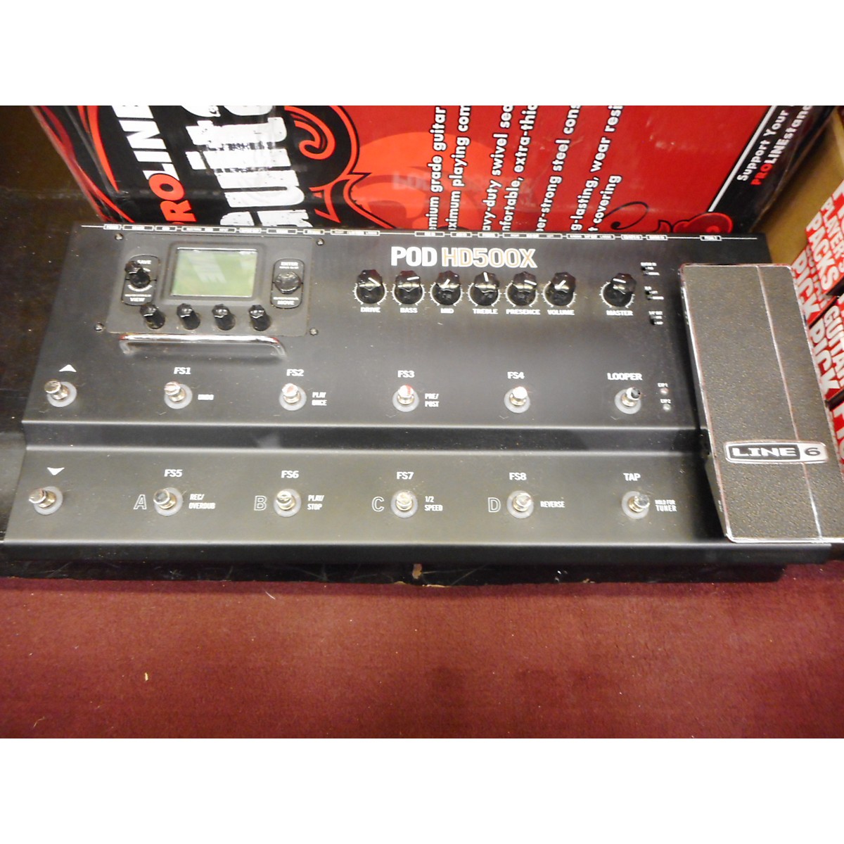 Used Line 6 Pod HD500X Amp Modeler Effect Processor | Guitar Center