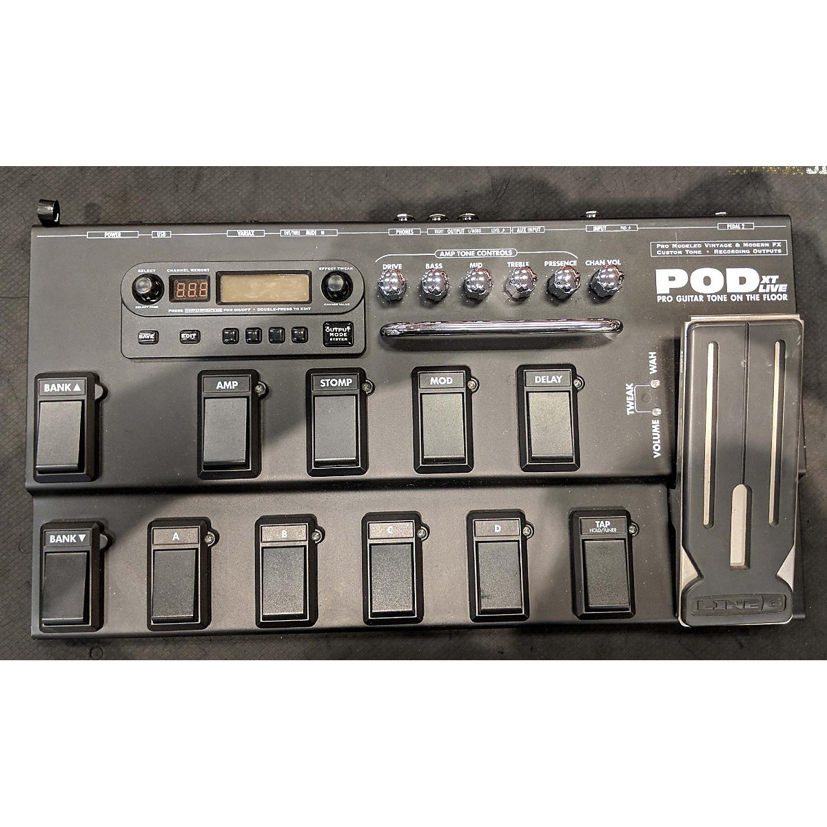 Used Line 6 Pod XT Live Amp Modeler Effect Processor | Guitar Center