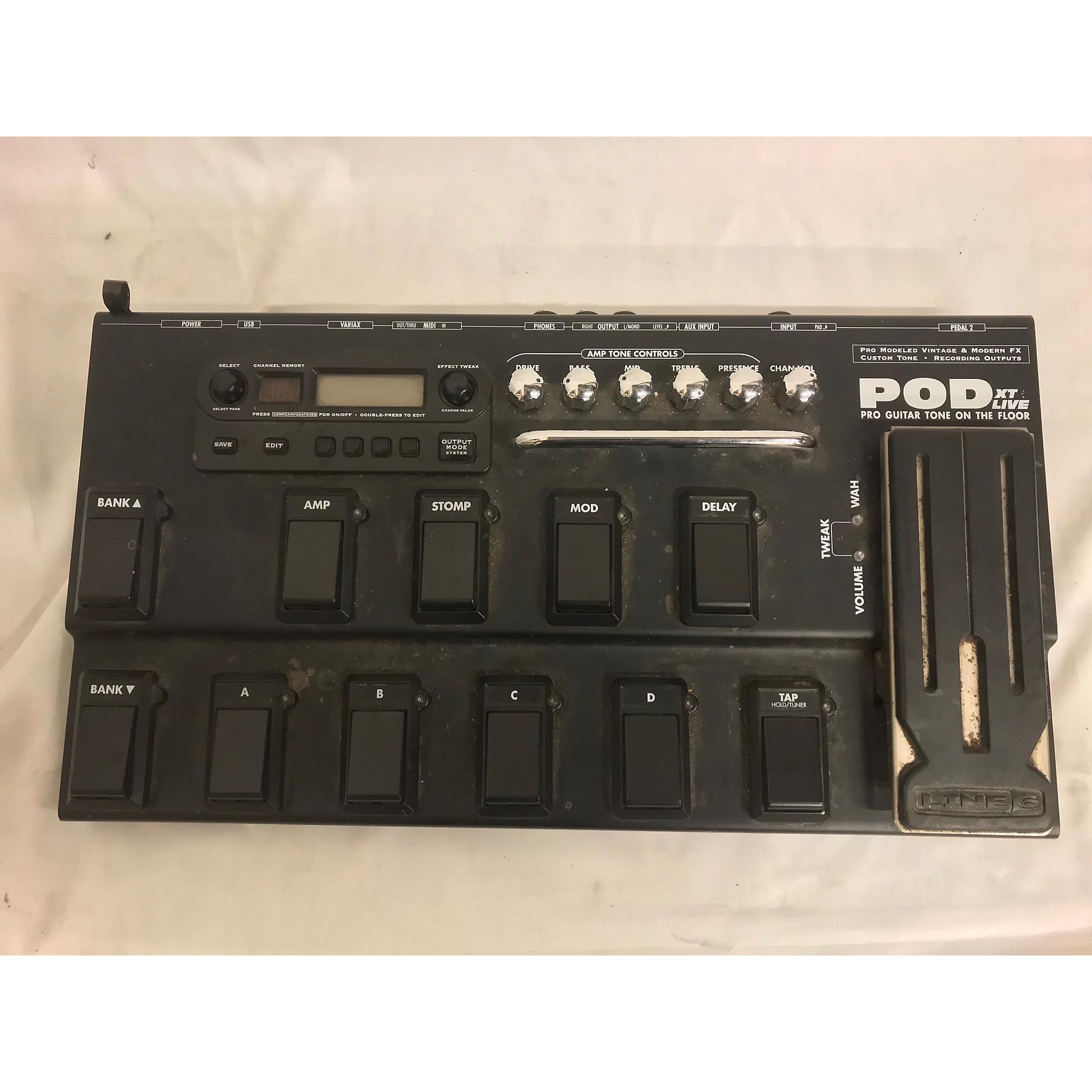 Used Line 6 Pod XT Live Amp Modeler Effect Processor Guitar Center