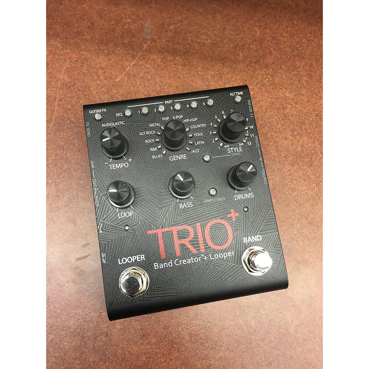 Used ElectroHarmonix Pog2 Polyphonic Octave Generator Effect Pedal