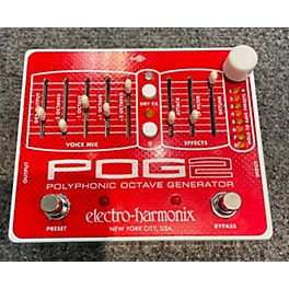 Used Electro-Harmonix Pog2 Polyphonic Octave Generator Effect Pedal