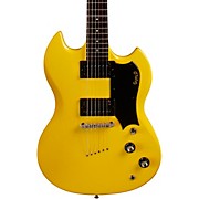 Polara Solidbody Electric Guitar Voltage Yellow