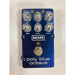 Used MXR Poly Blue Octave Effect Pedal