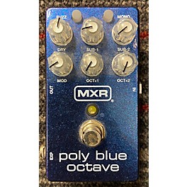 Used MXR Poly Blue Octave Effect Pedal