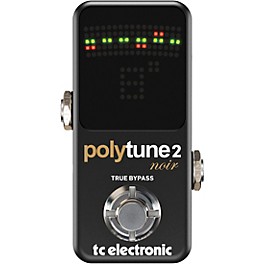 TC Electronic PolyTune 3 Polyphonic Mini Pedal Tuner Noir