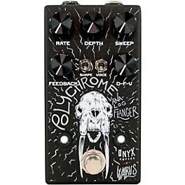 Walrus Audio Polychrome Analog Flanger Effects Pedal - Onyx Edition