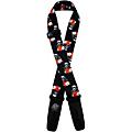 Lock-It Straps Polymer Plush 2" Locking Guitar Strap Cafe Racer