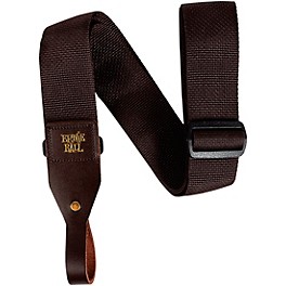 Ernie Ball Polypro Acoustic Guitar Strap Brown 2 in.
