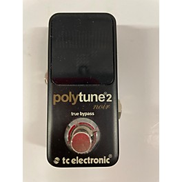 Used TC Electronic Polytune Noir Mini 2 Tuner Pedal