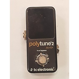 Used TC Electronic Polytune Noir Mini 2 Tuner Pedal