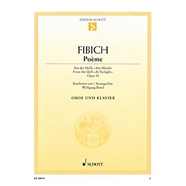 Schott Poème (for Oboe and Piano) Misc Series